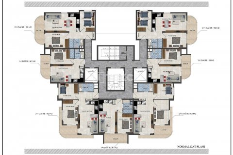 Daire  1+1  Alanya, Antalya, Türkiye №193489 - 17