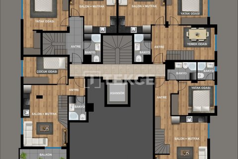 Продажа квартиры  в Анталье, Турция 2+1, 118м2, №193488 – фото 14