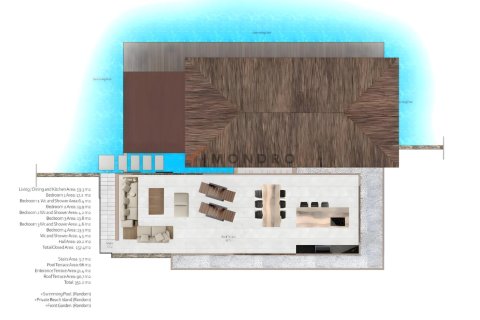 2+1 Villa  i Bahceli, Girne,  Nr. 184072 - 26