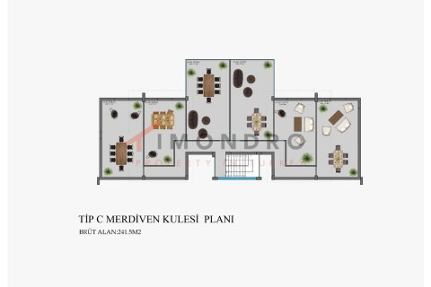 Продажа квартиры  в Эсентепе, Гирне, Северный Кипр 2+1, 112м2, №184070 – фото 30