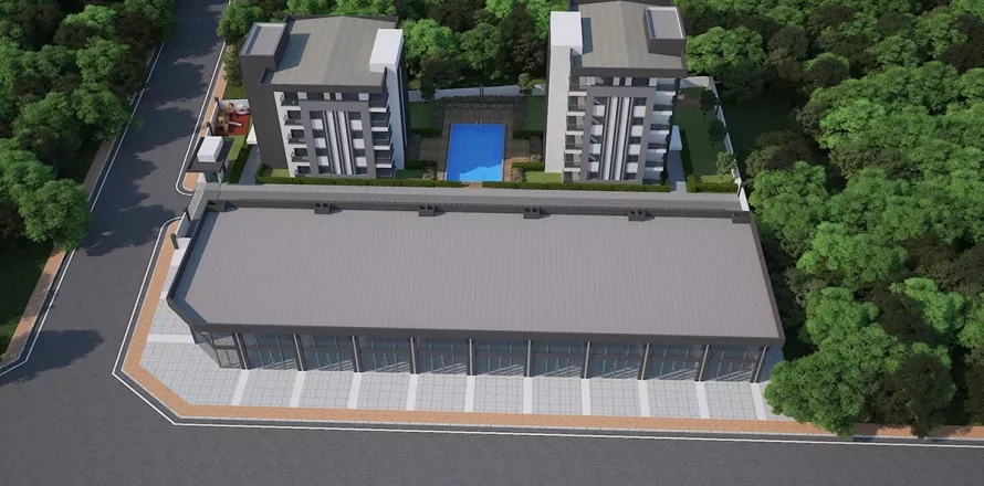 Квартира  2+1 в Аксу, Анталья, Турция №183100