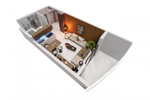 Продажа квартиры  в Фамагусте, Северный Кипр 2 комн., 45м2, №210688 – фото 19