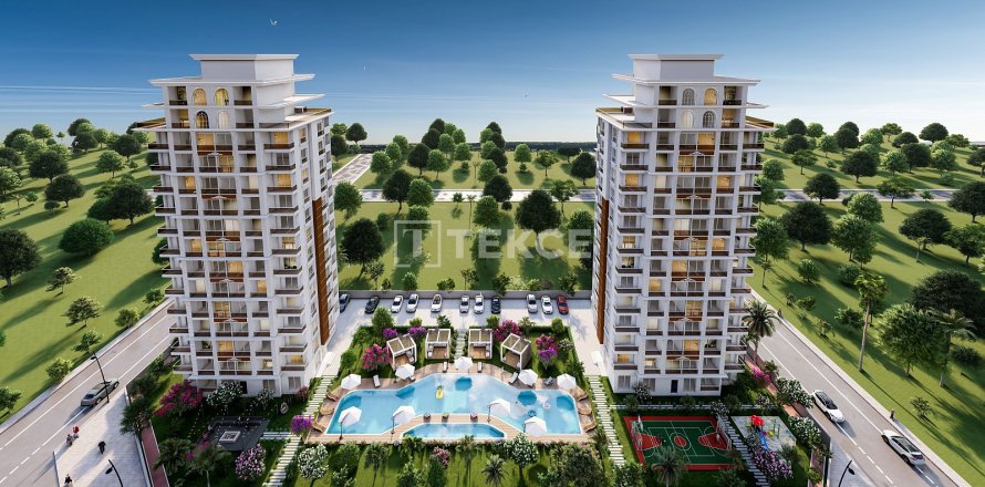 Квартира  2+1 в Мезитли, Мерсин, Турция №186995