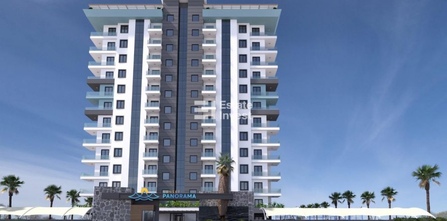 1+1 Lejlighed  i Alanya, Antalya, Tyrkiet Nr. 175416