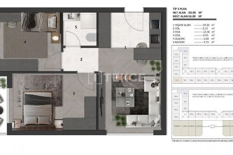 2+1 Wohnung in Ankara, Türkei Nr. 193616 - 25