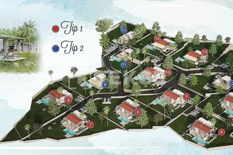 Продажа виллы в Бодруме, Мугле, Турция 5+1, 336м2, №193052 – фото 26