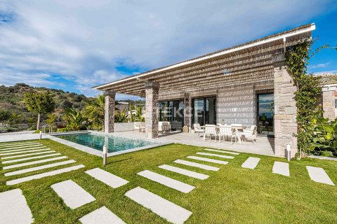 4+1 Villa  i Bodrum, Mugla, Tyrkiet Nr. 193051 - 12