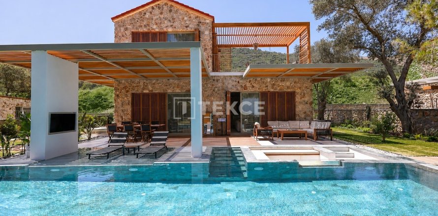 4+2 Villa  in Bodrum, Mugla, Türkei Nr. 193053