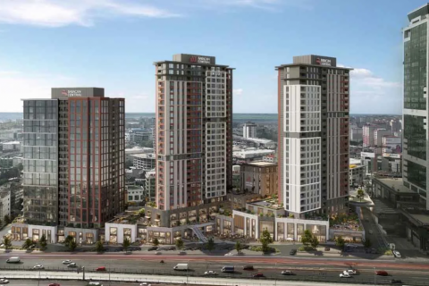 Продажа квартиры  в Стамбуле, Турция студия, 74м2, №188561 – фото 1