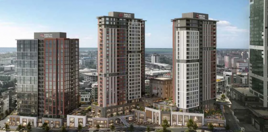 Квартира  1-х ком. в Стамбуле, Турция №188561