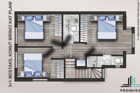 Apartment for sale  in Northern Cyprus, 140m2, No. 186148 – photo 16