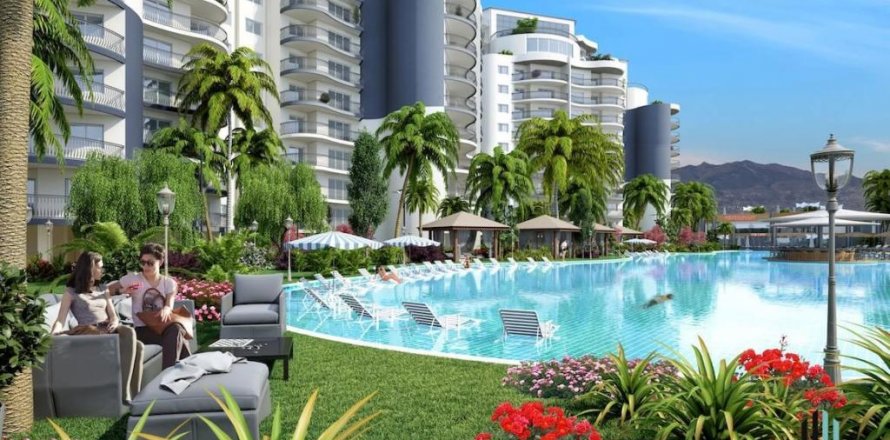 آپارتمان در  Iskele ، ترکیه 80 متر مربع.  شماره 186182