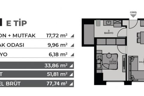 Lejlighed  i Istanbul, Tyrkiet Nr. 186096 - 25