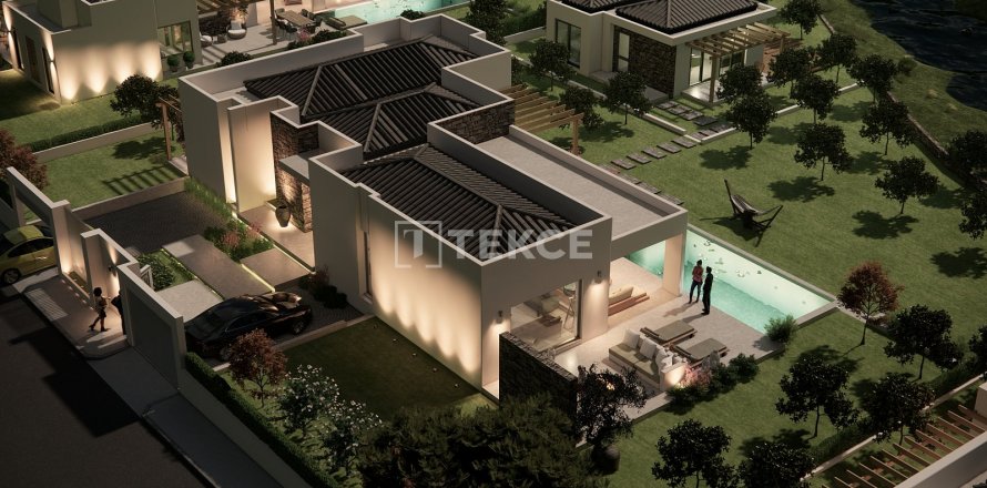 ویلا در Kusadasi ، امارات متحده عربی 5 خوابه ، 265 متر مربع. شماره 188071