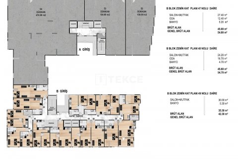 Продажа квартиры  в Ялове, Турция 3+1, 120м2, №188073 – фото 30