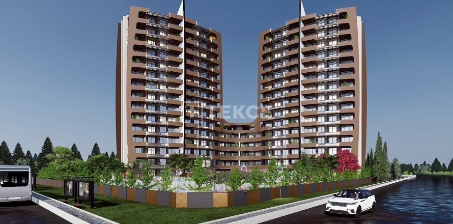 2+1 Wohnung  in Mezitli, Mersin, Türkei Nr. 184442