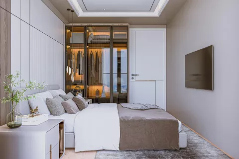 Продажа квартиры  в Аксу, Анталье, Турция 1+1, 57м2, №183233 – фото 14