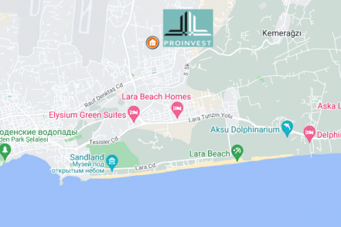 آپارتمان در  Antalya ، ترکیه 74 متر مربع.  شماره 186289 - 8