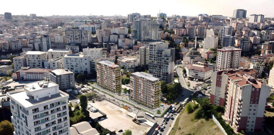 2+1 Leilighet i Kâğıthane, Istanbul, Tyrkia Nr. 190218