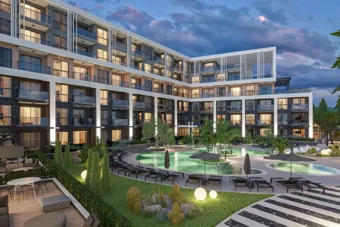 Продажа квартиры  в Аксу, Анталье, Турция 1+1, 98м2, №182941 – фото 12