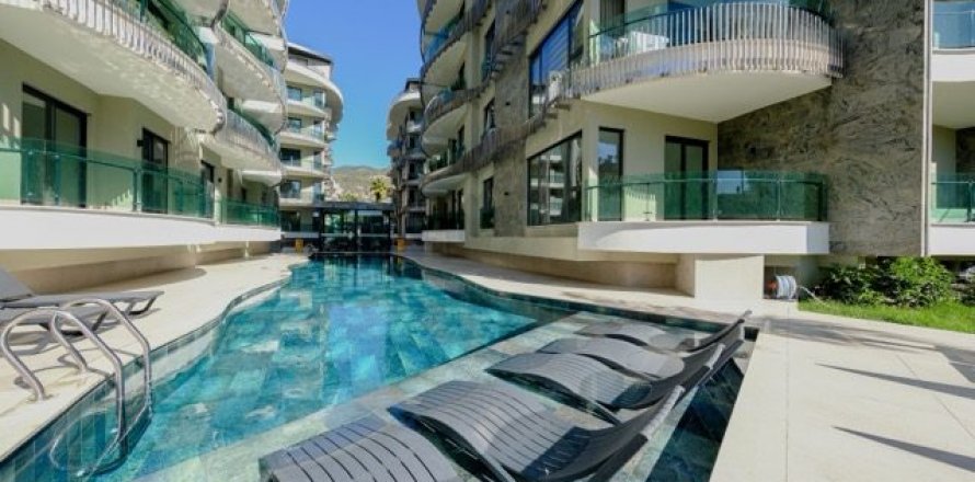 آپارتمان در  Antalya ، امارات متحده عربی 1 خوابه ، 50 متر مربع.  شماره 184924