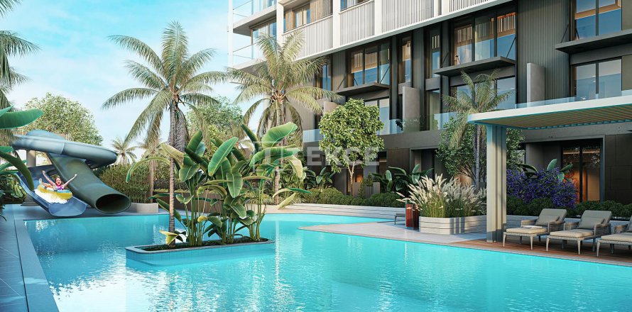 آپارتمان در  Antalya ، ترکیه 1 خوابه ، 58 متر مربع.  شماره 165746