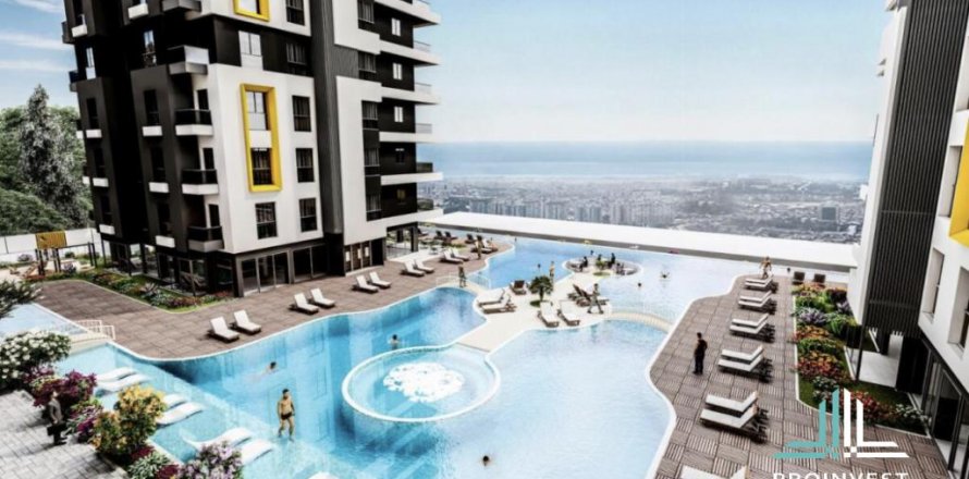 Квартира  3-х ком. в Анталье, Турция №186300