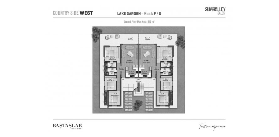 3+1 Leilighet i Lake Garden Village, Nr. 188975