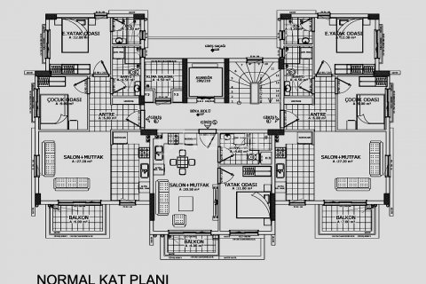 Apartment for sale  in Antalya, Turkey, 2 bedrooms, 90m2, No. 194344 – photo 9
