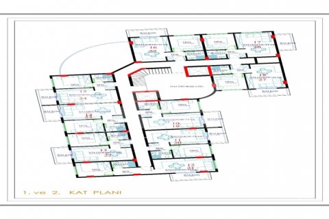 Apartment for sale  in Alanya, Antalya, Turkey, 1 bedroom, 42m2, No. 189803 – photo 21