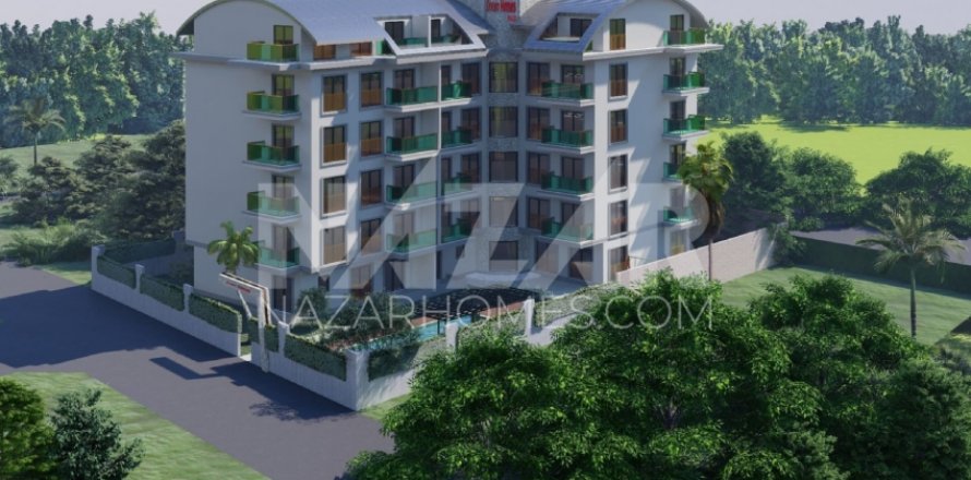 1+1 Apartment  in Alanya, Antalya, Turkey No. 189803