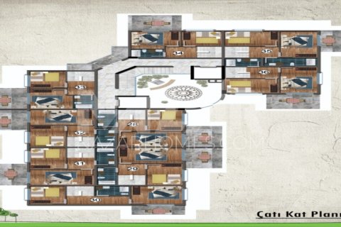 Apartment for sale  in Alanya, Antalya, Turkey, 1 bedroom, 42m2, No. 189803 – photo 20