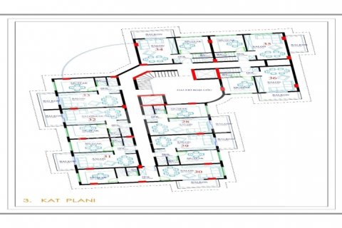 Apartment for sale  in Alanya, Antalya, Turkey, 1 bedroom, 42m2, No. 189803 – photo 22