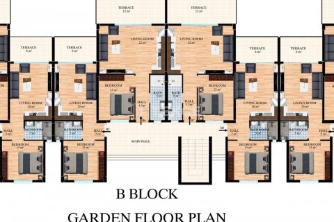1+1 Wohnung  in Girne,  Nr. 193515 - 25