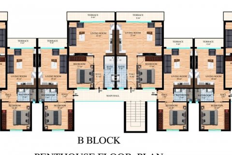 1+1 Wohnung  in Girne,  Nr. 193515 - 26