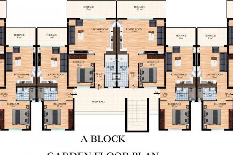 1+1 Wohnung  in Girne,  Nr. 193515 - 22