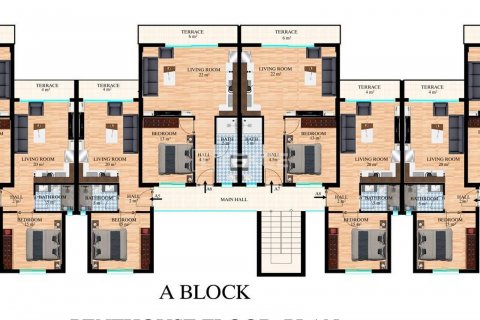 1+1 Wohnung  in Girne,  Nr. 193515 - 23