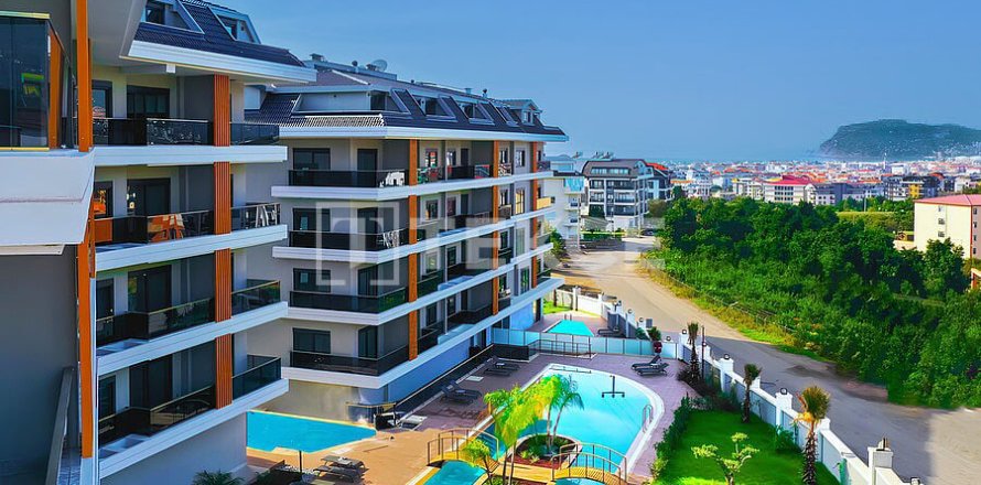 2+1 Penthouse i Alanya, Antalya, Tyrkiet Nr. 181983