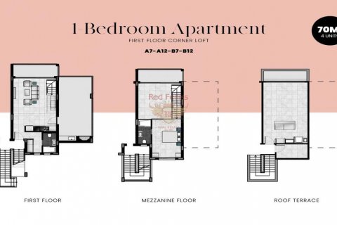 Apartment for sale  in Girne, Northern Cyprus, studio, 45m2, No. 187789 – photo 4