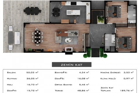 Продажа квартиры  в Измире, Турция 5+1, 1000м2, №211582 – фото 18