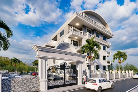 1+1 Lejlighed  i Alanya, Antalya, Tyrkiet Nr. 211541 - 2
