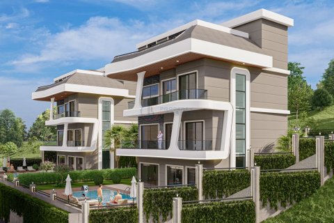 4+1 Wohnung  in Alanya, Antalya, Türkei Nr. 211544 - 1