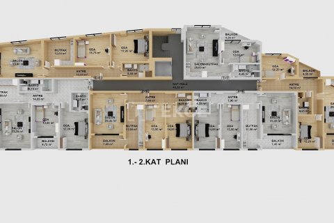 Продажа квартиры в Чинарджике, Ялове, Турция 4+1, 221м2, №193392 – фото 11