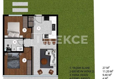 2+1 Wohnung  in Cesme, Izmir, Türkei Nr. 193389 - 25