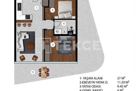 2+1 Wohnung  in Cesme, Izmir, Türkei Nr. 193389 - 23