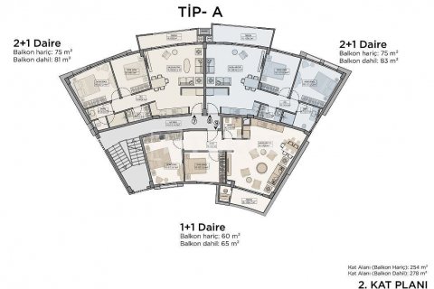Продажа квартиры в Гирне, Северный Кипр 2+1, 83м2, №190458 – фото 23