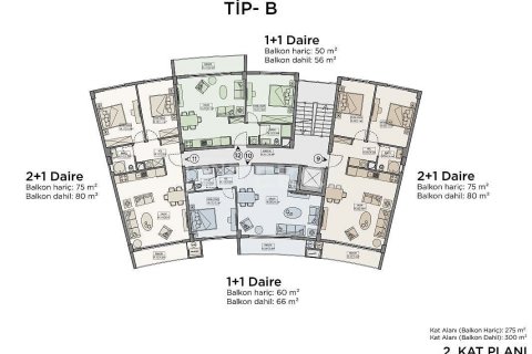 Apartment for sale  in Girne, Northern Cyprus, 1 bedroom, 64m2, No. 190455 – photo 26