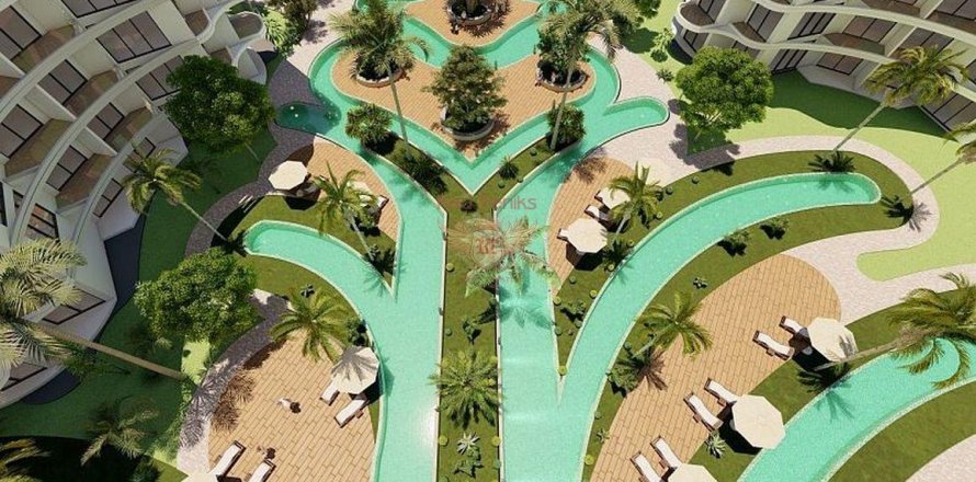 Квартира  1-х ком. в Фамагусте, Северный Кипр №187619