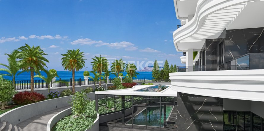 4+1 Penthouse  i Alanya, Antalya, Tyrkiet Nr. 178325
