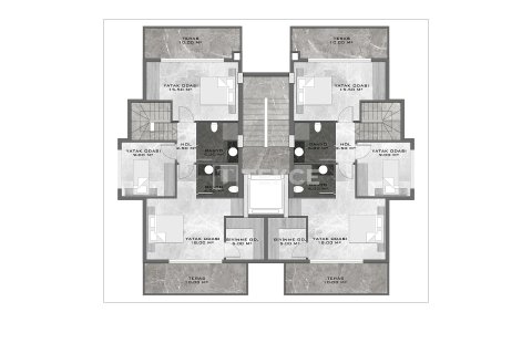 Продажа пентхауса в Аланье, Анталье, Турция 4+1, 238м2, №178325 – фото 18
